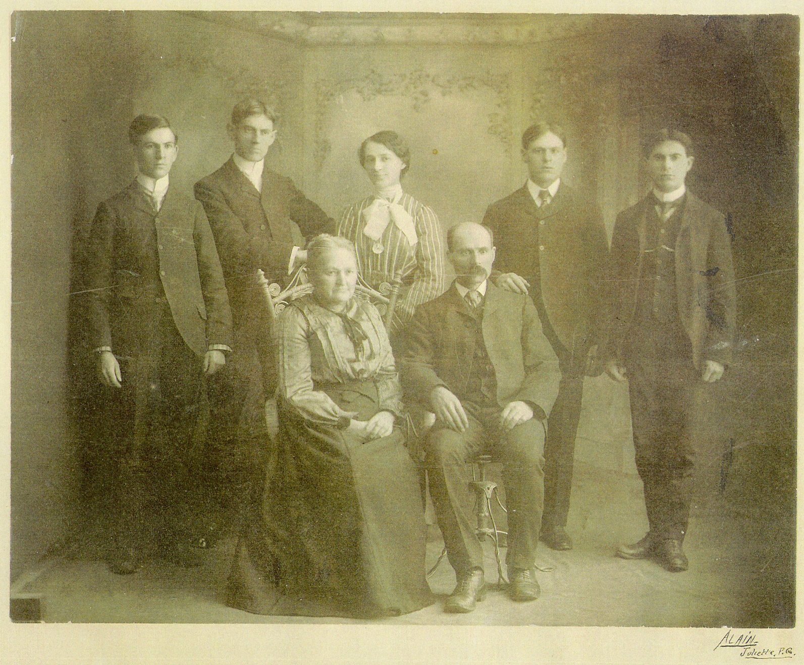 Family of Camille Bourgeois and Marie Louise Martin