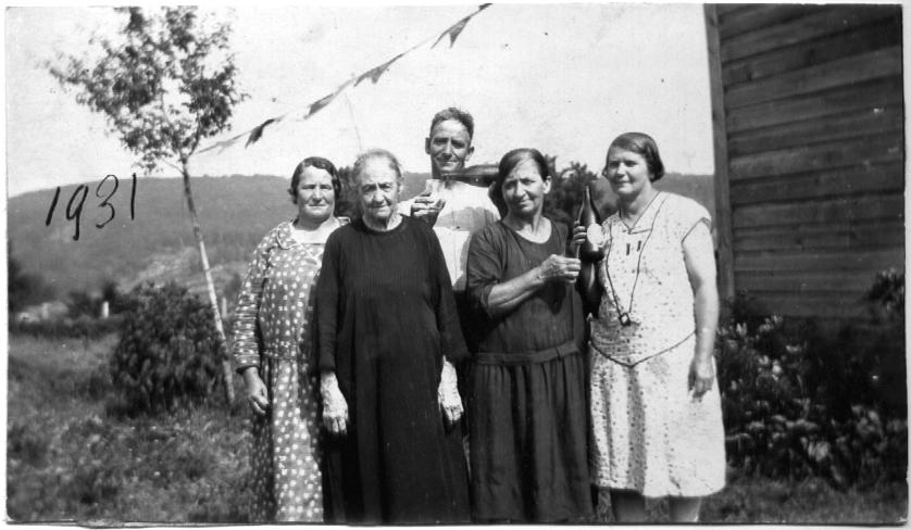 Nathalie Trudel & famille, 1931